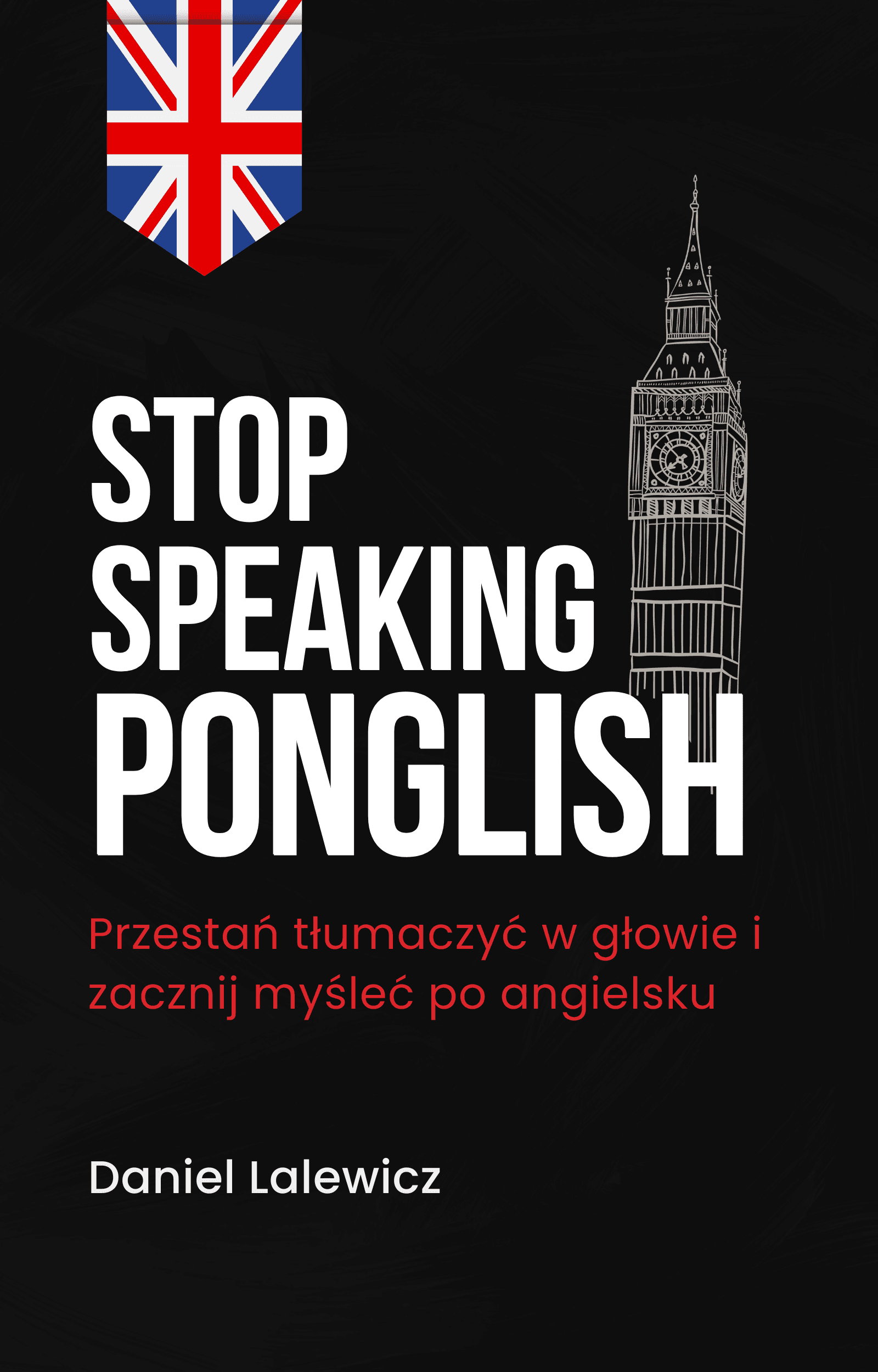 Stop speaking Ponglish - okładka ebooka